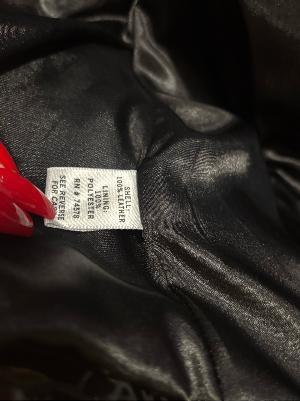 Caché leather jacket - Picture 4 of 4